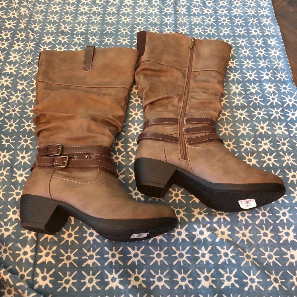 Lane Bryant Tan Boots